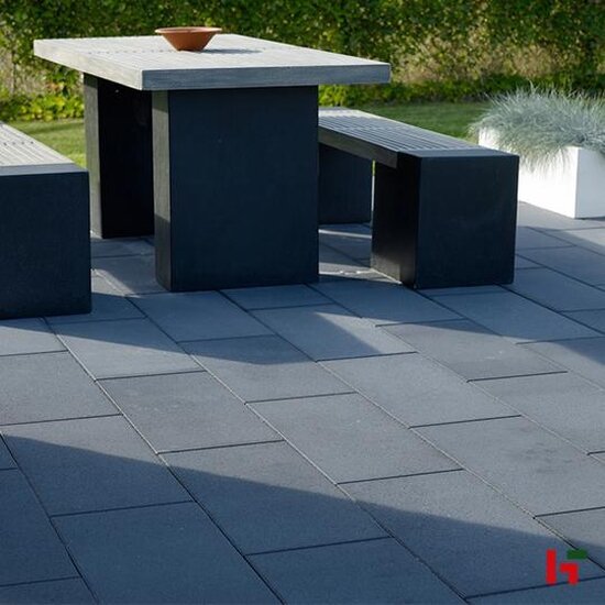 Betontegels - Carreau + Carbon Intense 60 x 30 x 6 cm - Stone & Style