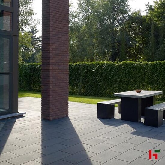 Betontegels - Carreau + Megategel Carbon Intense 60 x 30 x 6 cm - Stone & Style