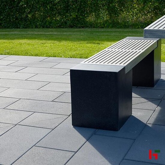 Betontegels - Carreau, Megategel Carbon Intense 60 x 60 x 6 cm - Stone & Style