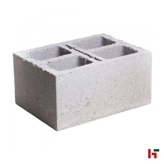 Blokken & stenen - Betonblok HOL 39 x 29 x 19 cm - Private label