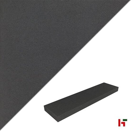 Betontegels - Carreau + Megategel Carbon Intense 100 x 25 x 6 cm - Stone & Style