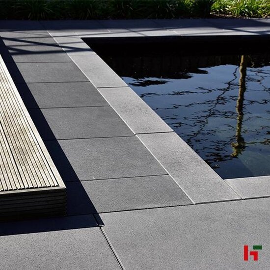 Betontegels - Carreau + Megategel Carbon Intense 100 x 100 x 6 cm - Stone & Style