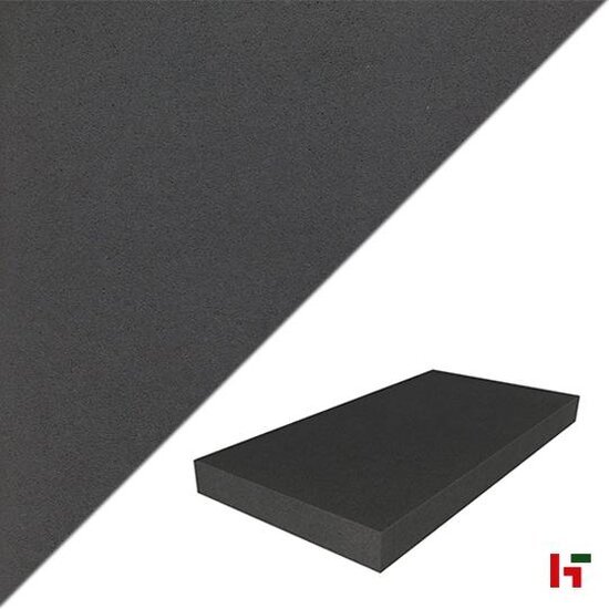 Betontegels - Carreau + Megategel Carbon Intense 100 x 50 x 8 cm - Stone & Style
