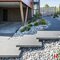 Betontegels - Carreau, Megategel Carbon Intense 100 x 50 x 8 cm - Stone & Style