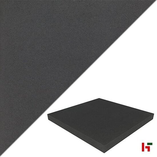 Betontegels - Carreau + Carbon Intense 100 x 100 x 8 cm - Stone & Style