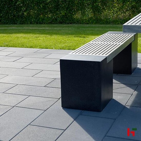 Betontegels - Carreau + Megategel Carbon Intense 60 x 60 x 4 cm - Stone & Style