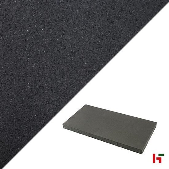 Betontegels - Infinito Comfort Black 80 x 40 x 4,4 cm - Marlux