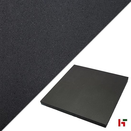 Betontegels - Infinito Comfort tegel Black 120 x 120 x 8 cm - Marlux