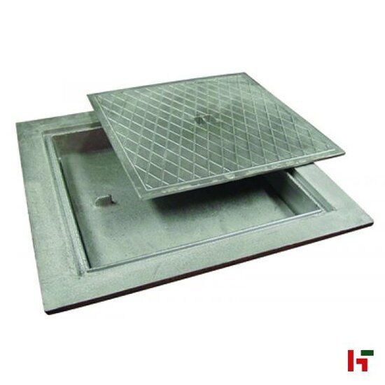 Putdeksels & roosters - Putdeksel, Dubbel - Aluminium 80x80cm - Private label