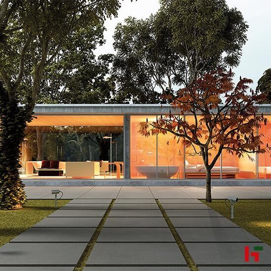 Keramische tegels - Quartz, Keramische Terrastegel Grigio 60 x 60 x 2 cm - Private label