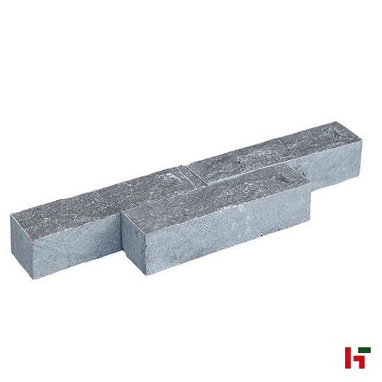 Natuursteen klinkers - China Blue, Brickeno Natuursteenklinker - Gekapt 20 x 5 x 5 cm - Stone Base