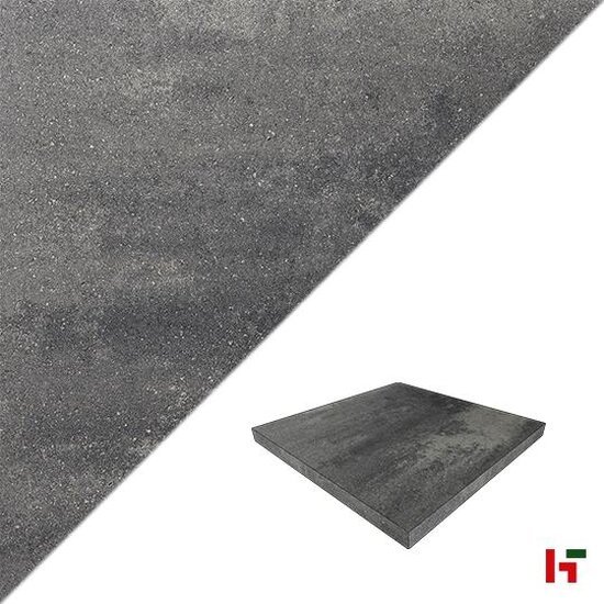 Betontegels - Infinito Comfort tegel Nuance Medium Grey 60 x 60 x 4,4 cm - Marlux