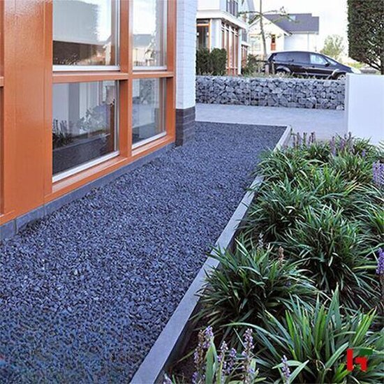 Boordstenen - China Blue, Boordsteen - Blauwsteen 100 x 6 x 35 cm Verzoet - Stone Base