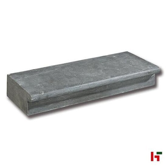 Tuintrappen - China Blue, Trapblok - Blauwsteen 100 x 35 x 15 met neus Verzoet - Stone Base