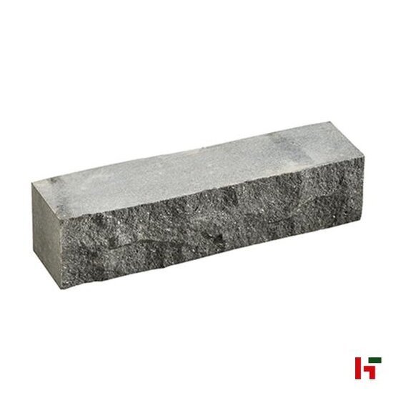 Muurelementen & stapelblokken - Orient Black, Stapelblok 50 x 12 x 12 cm Gekapt - Stone Base