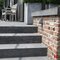 Tuintrappen - Pacific Black, Traptrede 100 x 35 x 15 cm Gevlamd & Geborsteld - Stone Base