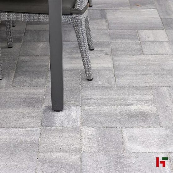 Betontegels - Cassaia, Multiformaat Tricolore Cendre Mega-Caprice x 6 cm - Stone & Style