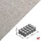 Grasdallen - Grassplittegel Grijs 62,5 x 37,5 x 15 cm - Stone & Style