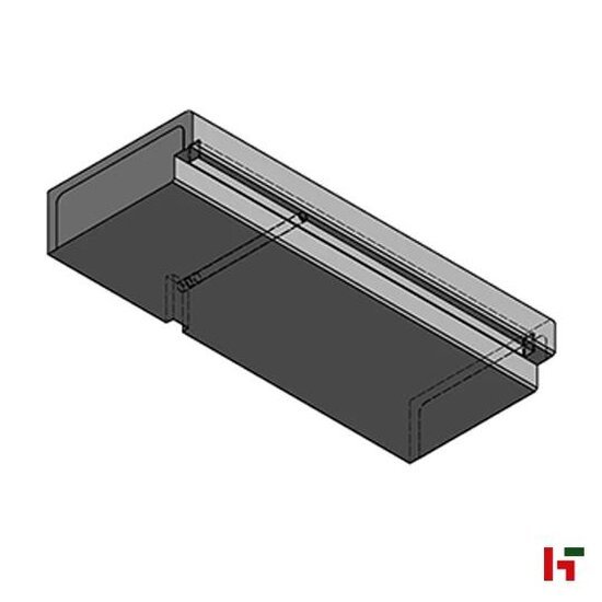 Tuintrappen - Mega Smooth, Megatrap met uitsparing Grey Velvet 100 x 40 x 15 cm - Stone & Style