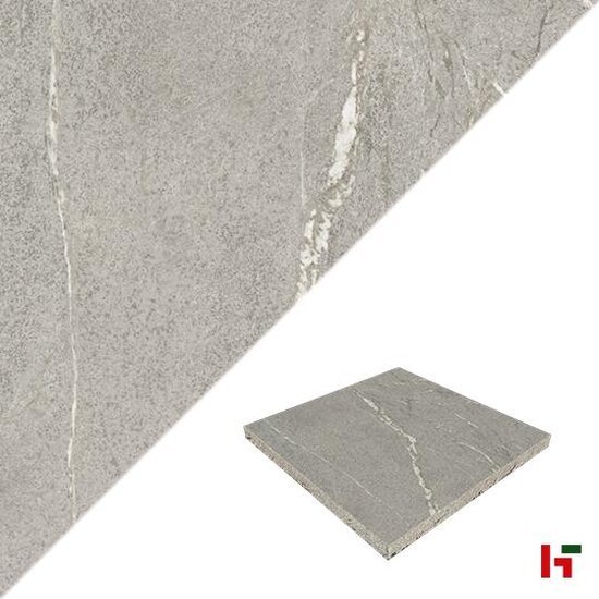 GeoCeramica - GeoCeramica, Imola The Rock Silver 60 x 60 x 4 cm - MBI