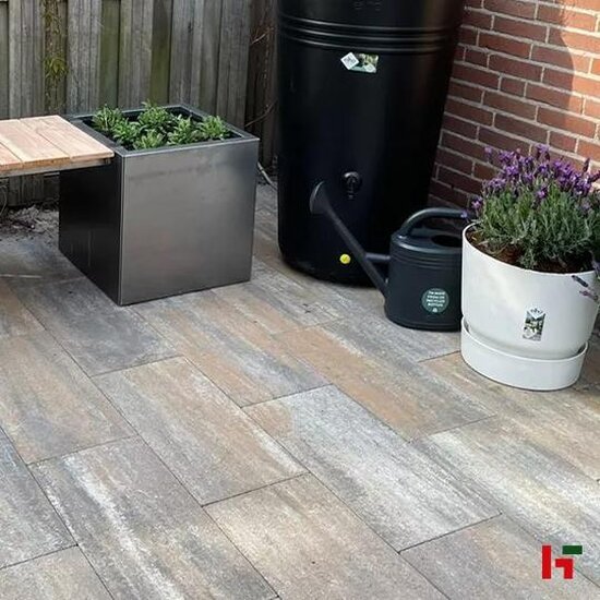 Betontegels - GeoStretto Plus Tegel Stromboli 60 x 30 x 4 cm - MBI