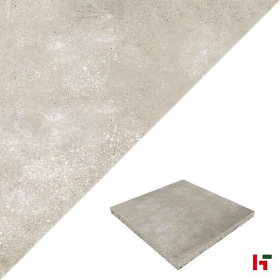 GeoCeramica - GeoCeramica Starter, Meso Light Greige 60 x 60 x 4 cm - MBI