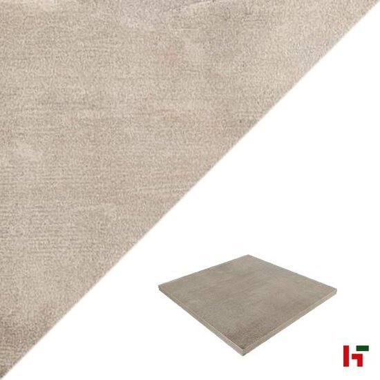 Gecoate betontegels - GeoProArte® Cloud, Gecoate Terrastegel Desert Cream 60 x 60 x 4 cm - MBI