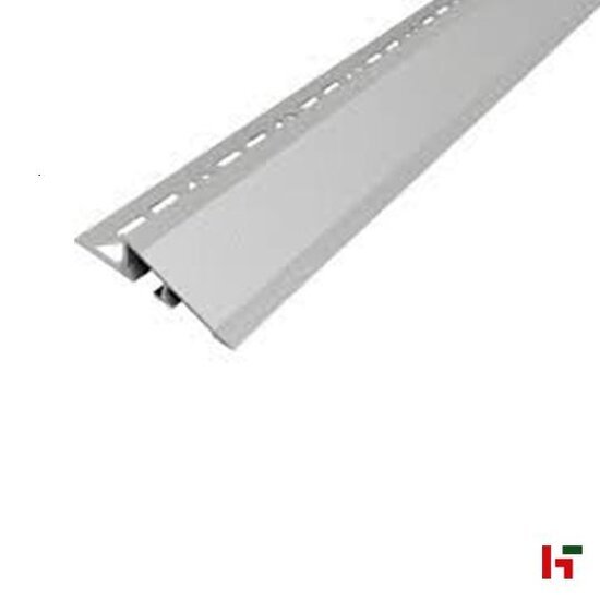 Profielen - Afwerkprofiel niveauverschil, Provino S ALU 2,50 m 10 mm - Dural