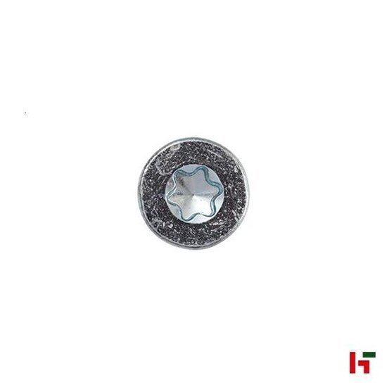 Schroeven - Spaanplaatschroef met verzonken kop, Verzinkt staal 50 mm Big Box 6,0 mm TX30 - SWG