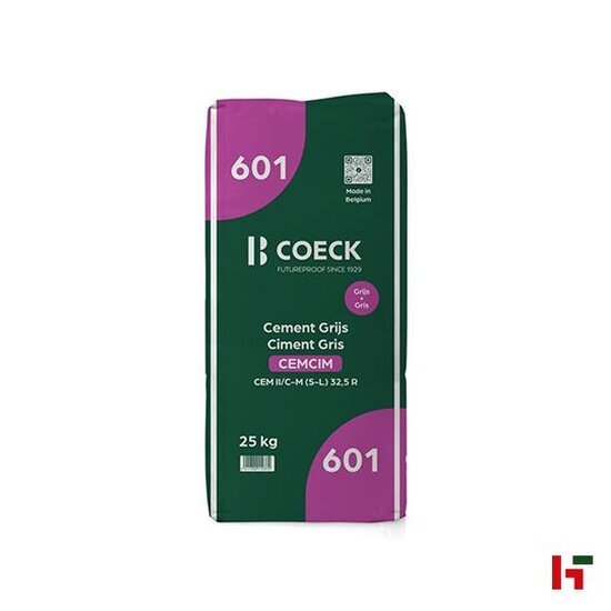 Cement & mortels - Grijze cement, Zakgoed CEMCIM - CCB 32,5 R PE zak 25 kg - Tiemix