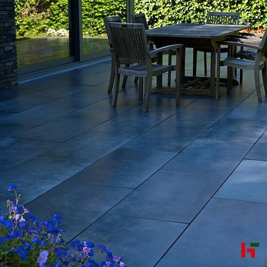 Betontegels - Mega Smooth Blue Velvet 100 x 50 x 6 cm - Stone & Style