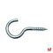 Schroeven - Schroefhaak, Gebogen 3,3 x 60 / 19 mm Small Box Verzinkt staal - SWG