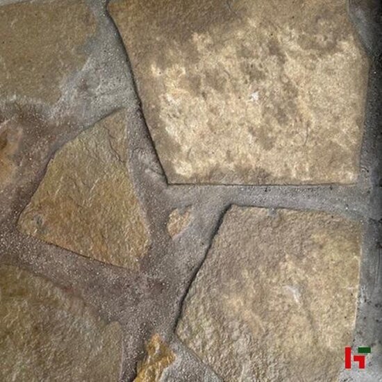 Natuursteentegels - Gres, Flagstone Natuurruw - Zandsteen XL - 85 kg/m² - 30-60cm - 2-5 cm dik - Private label