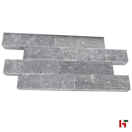 Natuursteen klinkers - H55, Natuursteen Klinkers Gekloven - Blauwsteen 30 x 5 x 5 cm - Private label