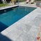 Natuursteentegels - Bluestone H55 Hardsteen, Natuursteen Terrastegel Gevlamd & Geborsteld - Blauwsteen 80 x 80 x 3 cm - Private label
