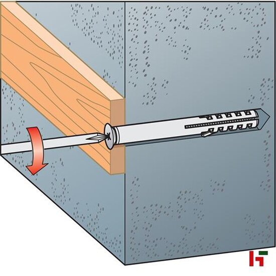 Verankering - Pluggen Universeel, Nylon 5 x 25 mm Medium Box - SWG