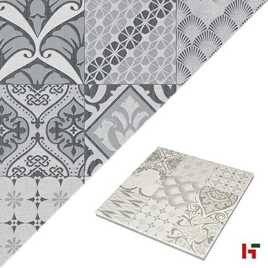 Gecoate betontegels - Mosaic, Gecoate Terrastegel Victoria 60 x 60 x 3 cm - Marlux