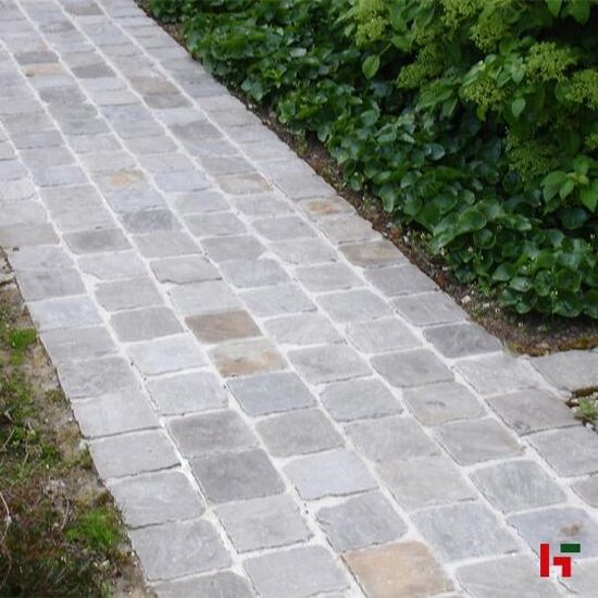 Platines & nieuwe kasseien - Kandla Grey, Platines Kasseien 10 x 10 x 6/8 cm - Private label