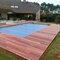 Houten terrasplanken - Terrasplank Padouk Hardhout, Geschaafd met inkeping voor B-fix clips 21 x 142 mm 275 cm - Private label