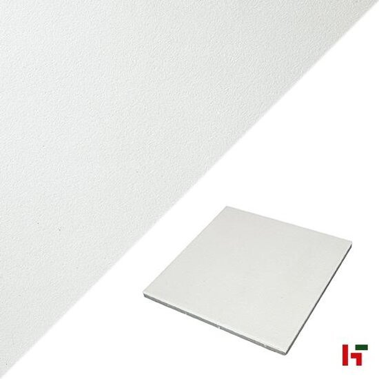 Betontegels - Minimal, Gecoate Terrastegel White 60 x 60 x 3 cm - Marlux