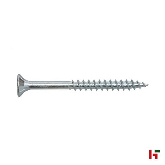 Schroeven - Spaanplaatschroef met verzonken kop, Verzinkt staal 40 mm Pro Box 4,0 mm TX20 - SWG