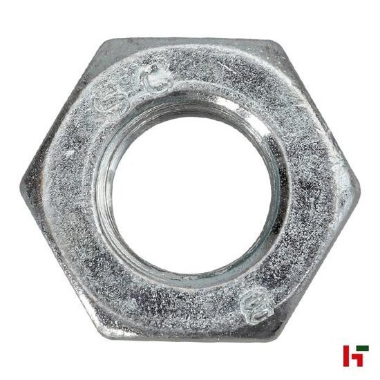 Bouten, moeren en ringen - Zeskantmoer Per stuk M 6 SW 10 Verzinkt staal - SWG