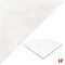 Keramische tegels - Absolute, Keramische Terrastegel Bianco 100 x 100 x 2 cm - Coeck