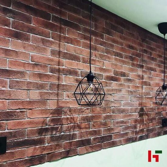 Steenstrips - Steenstrip Bricks Oxford Tamesis 24 / 12 x 5,5 x 2,5 cm (hoek) - Bauma stone