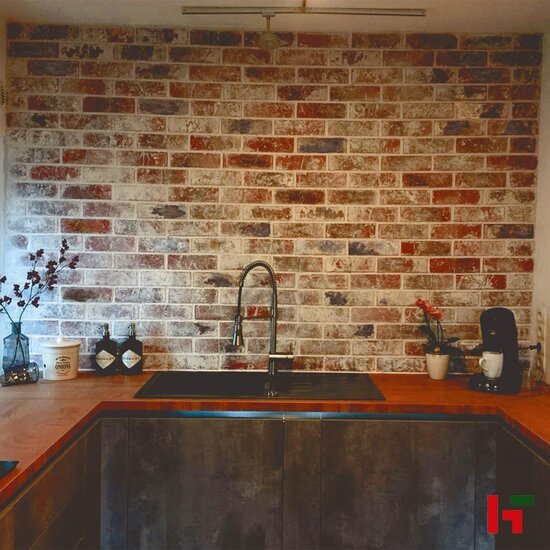 Steenstrips - Steenstrip Bricks Vintage Toronto 24 x 7,1 x 1,5 cm - Bauma stone