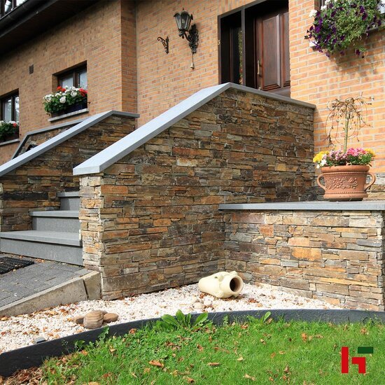 Steenstrips - Steenstrip Bold Riemst 61 x 15,2 x 4 - 5 cm - Bauma stone