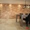 Steenstrips - Steenstrip Wood Sunda Wood & Marble 40 x 18 x 1 - 2 cm - Bauma stone
