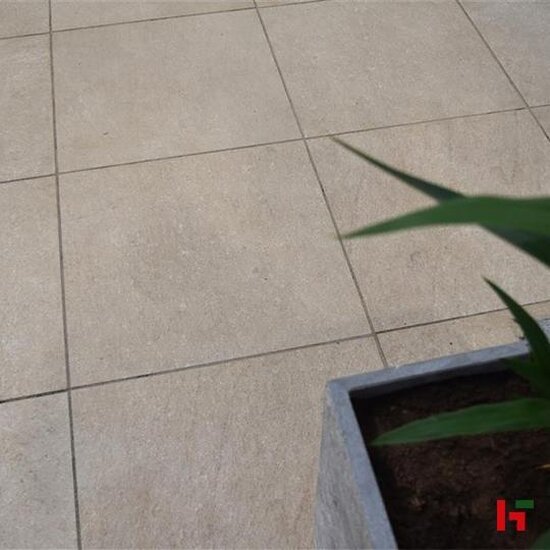 Keramische tegels - Napo, Keramische Terrastegel Beige 60 x 60 x 2 cm - Stoneline