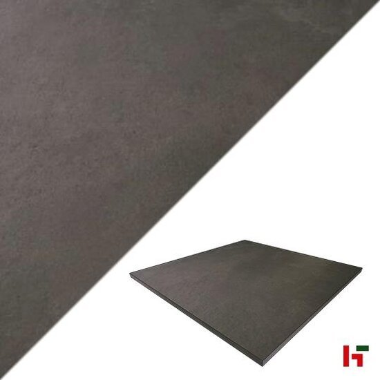 Keramische tegels - Cementi, Keramische Terrastegel Midnight 80 x 80 x 2 cm - Stoneline