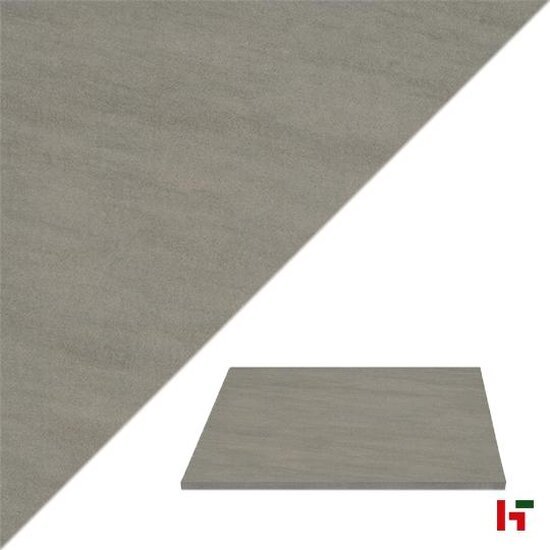 Keramische tegels - Quartz, Keramische Terrastegel (LOT) Grigio 60 x 60 x 2 cm - Stoneline